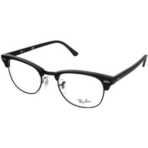 Ray-Ban - RX5154 Clubmaster - Optische Monturen - Zwart - Acetaat