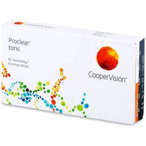 Cooper Vision - Proclear Toric - Maandlenzen - 6 Pack - +1.50