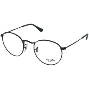 Ray-Ban - Rx3447V Round - Optische Monturen - Zwart - Metaal