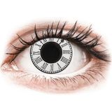 CRAZY LENS - Clock - met sterkte (2 gekleurde daglenzen)
