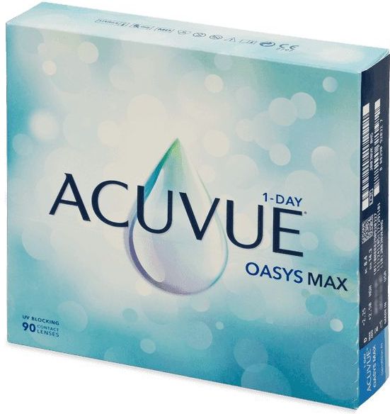 Johnson & Johnson - Acuvue Oasys Max 1-Day - Daglenzen - 90 pack