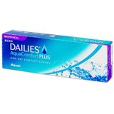 Dailies AquaComfort Plus Multifocal (30 lenzen) Sterkte: -1.00, BC: 8.70, DIA: 14.00, ADD sterkte: HI (MAX ADD +2.50)