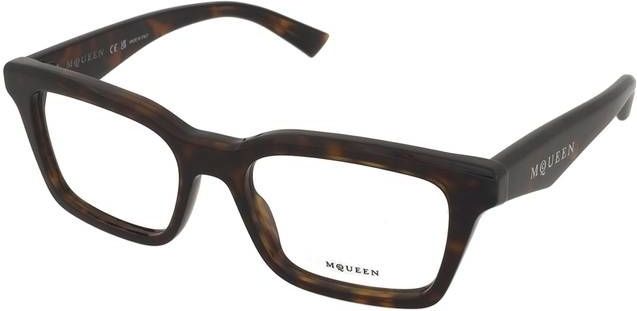 Alexander McQueen - AM0476O - Brillen met Correctie - Zwart