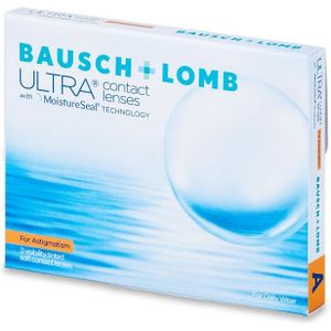 Bausch + Lomb ULTRA for Astigmatism (3 lenzen) Sterkte: +1.50, BC: 8.60, DIA: 14.50, cilinder: -2.75, as: 180°