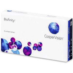 Biofinity (6 lenzen) Sterkte: -10.00, BC: 8.60, DIA: 14.00