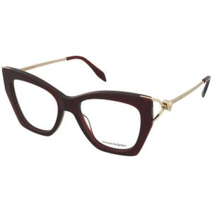Alexander McQueen - AM0376O - Bril - Zwart