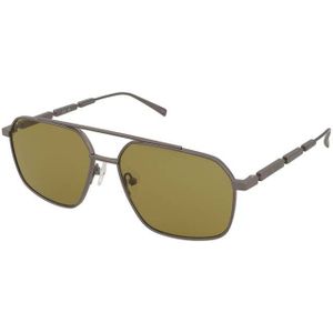 Alexander McQueen - AM0477S - Zonnebril - Zwart