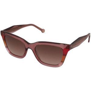 Carolina Herrera - Cat Eye Zonnebrillen - Roze - 52 mm Lensbreedte