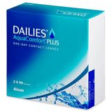 Dailies AquaComfort Plus (180 lenzen) Sterkte: -1.50, BC: 8.70, DIA: 14.00