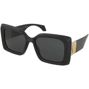 Versace - Oversized Bril - Zwart - Kunststof