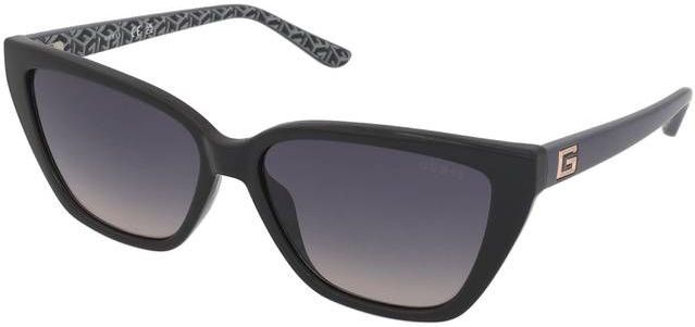 Guess - GU7919 01B - Zonnebril - Zwart Grijs - Geïnjecteerd - Normaal Gearceerd