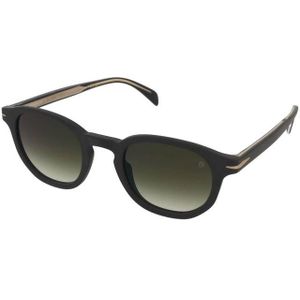 David Beckham - DB 1007/S - Zonnebril - Zwart - Met Spiegelglazen - BPA Free