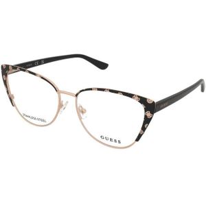 Guess - GU50121 - Optische Monturen - Zwart - Metaal - Kattenoog