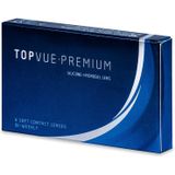 TopVue Premium (6 lenzen) Sterkte: -10.00, BC: 8.60, DIA: 14.20