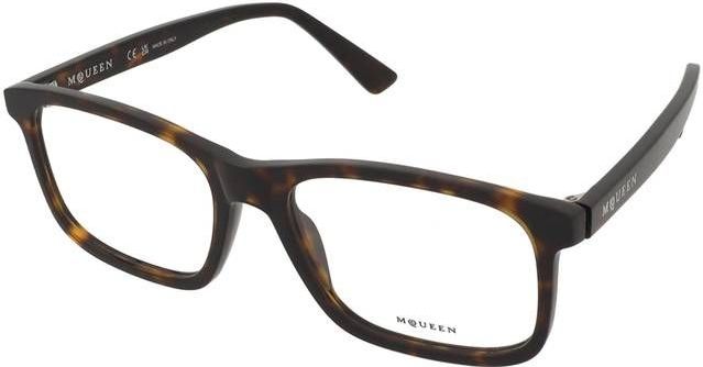 Alexander McQueen - AM0486O - Bril - Zwart - Met Correctie
