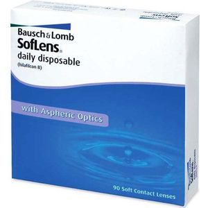 SofLens Daily Disposable (90 lenzen) Sterkte: +0.25, BC: 8.60, DIA: 14.20