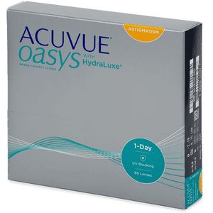 Johnson & Johnson - Acuvue Oasys 1-Day For Astigmatism - Daglenzen - 90 pack