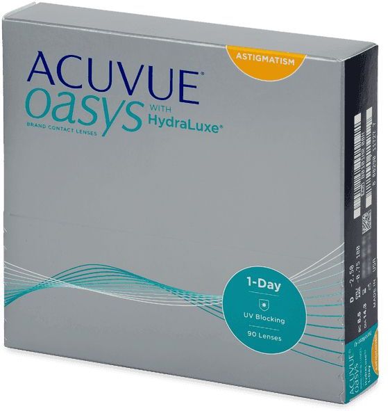 Acuvue - Oasys 1-Day - Daglenzen - 90 stuks - Voor Astigmatisme