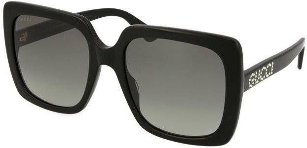 Gucci - GG0418S - Zonnebril - Zwart - Acetaat