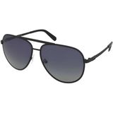 GUESS - Zonnebril - Rookgrijs - Zwart