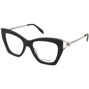 Alexander McQueen - AM0376O - Bril - Zwart