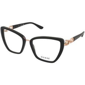 Guess - GU50180 - Optische Monturen - Zwart - Acetaat - Kattenoog