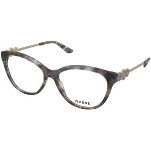 Guess - GU50230 - Optische Monturen - Grijs - Acetaat - Kattenoog