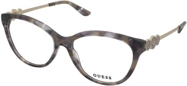 Guess - GU50230 - Optische Monturen - Grijs - Acetaat - Kattenoog