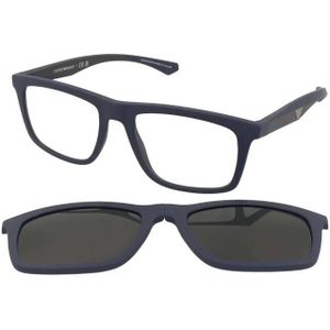 Emporio Armani - Zonnebril - Blauw - Inclusief Etui en Schoonmaakdoekje