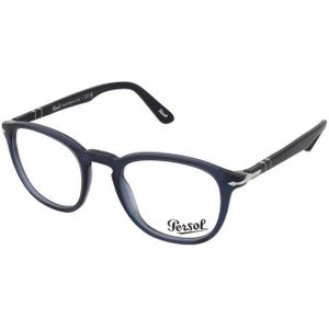 Persol - Sporty-Casual Bril - Zwart - Acetaat