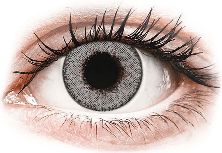 TopVue Daily Color - Grey - met sterkte (2 gekleurde daglenzen)