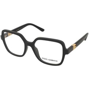 Dolce & Gabbana - Cat Eye Bril - Zwart - Acetaat