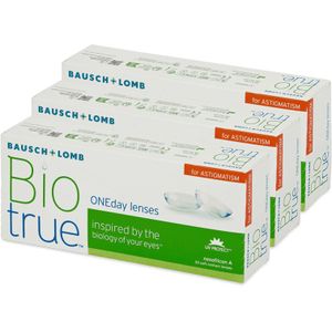 Bausch and Lomb - Biotrue ONEday for Astigmatism - Daglenzen - 90 lenzen