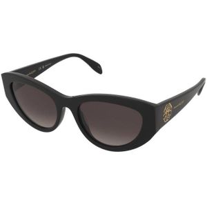 Alexander McQueen - AM0377S - Zonnebril - Zwart