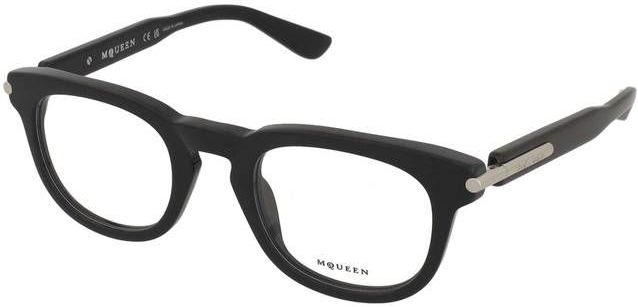 Alexander McQueen - AM0498O - Bril - Zwart - Met Correctie