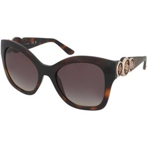 Guess - GU00197 - Zonnebril - Geïnjecteerd - Havana Marrone - Vlinder