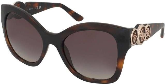 Guess - GU00197 - Zonnebril - Geïnjecteerd - Havana Marrone - Vlinder