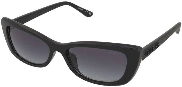 Guess - GU00156-H - Zonnebril - Zwart - Acetaat - UV400 Bescherming