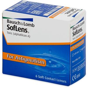 SofLens Toric (6 lenzen) Sterkte: -1.50, BC: 8.50, DIA: 14.50, cilinder: -0.75, as: 100°