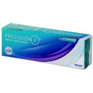 Precision1 for Astigmatism (30 lenzen) Sterkte: -0.50, BC: 8.50, DIA: 14.50, cilinder: -0.75, as: 80°
