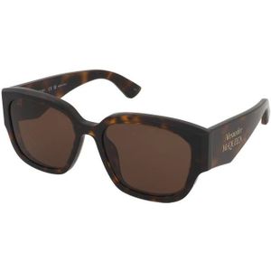 Alexander McQueen - AM0468S - Zonnebril - Zwart