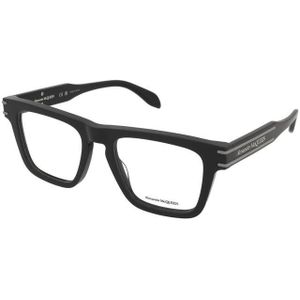 Alexander McQueen - AM0400O - Brillen - Zwart - Met Correctie