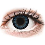 ColourVUE BigEyes Cool Blue - met sterkte (2 lenzen) Sterkte: -1.50, BC: 8.60, DIA: 15.00