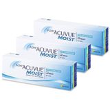 1 Day Acuvue Moist - Daglenzen - Transparant - LACREON® Technology