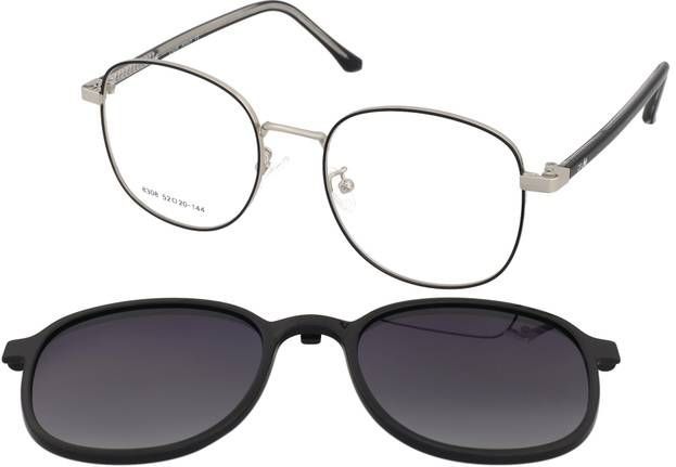 Brillen met correctie Crullé Attach C3 Clip-on