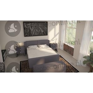Elektrische boxspring 140 x 200 cm- stofkleur 1917