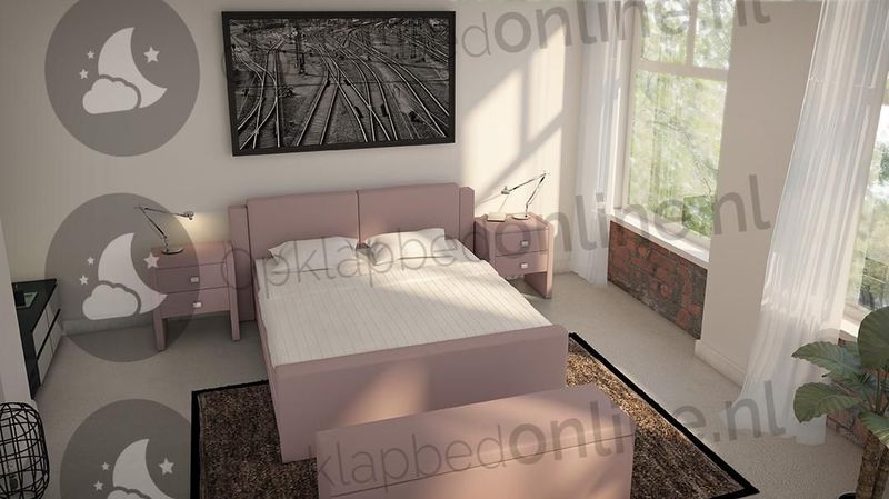 Elektrische boxspring 160 x 200 cm- stofkleur 7072