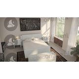 Elektrische boxspring 160 x 190 cm- stofkleur 1751