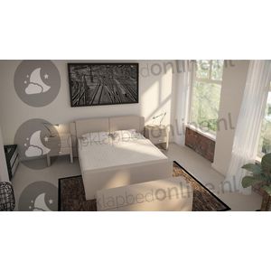 Standaard boxspring 200 x 200 cm- stofkleur 1499