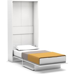 Eenpersoons opklapbed met  bureau - Happy 110M - Koudschuim matras HR60 - tot 120 KG